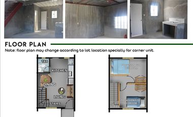 2-bedroom Townhouse House and Lot for sale in Tuy Batangas