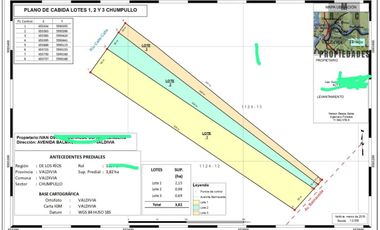 TERRENO URBANO DE 3,82 HÁ. EN SECTOR COLLICO