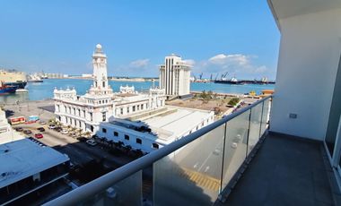 Departamento en 6to. piso en Torre Arista. Hermosa vista al malecón de Veracruz