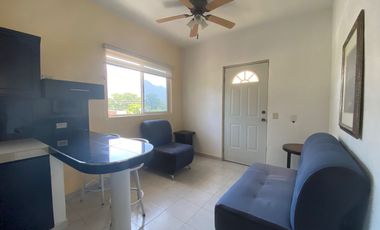 Departamento Amueblado en Renta en Lomas Mederos Antes de Carretera Nacional en Monterrey.