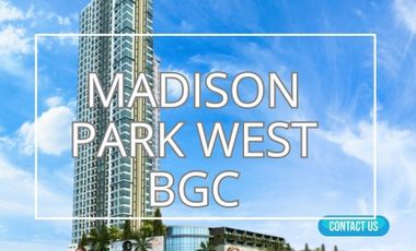 1BR BGC Condo for Sale Madison Park West 7th Avenue corner 36th and 38th Streets