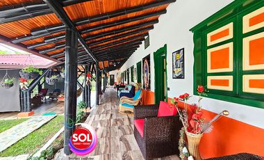 Finca con piscina en alquiler preciosa, Quimbaya Quindio Eje cafetero