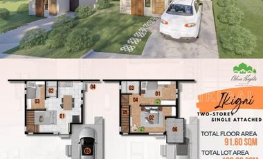 Alexa Heights Subdivision(2-Storey Single Attached/Ikigai) Pre-selling Unit
