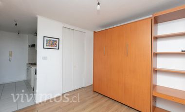 Departamento Tipo studio dormitorio en Pleno Centro de Santiago, Metro Parque Almagro, Metro Santa Lucía.