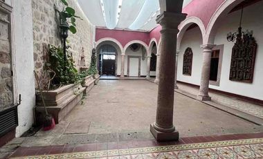 OPORTUNIDAD DE INVERSION EN VENTA Y RENTA  CASONA HISTÓRICA RESTAURADA EN EL CORAZÓN DE MORELIA