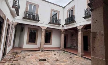 OPORTUNIDAD DE INVERSION EN VENTA Y RENTA  CASONA HISTÓRICA RESTAURADA EN EL CORAZÓN DE MORELIA