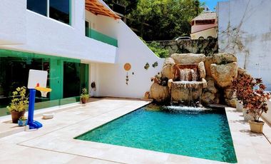 Acapulco Guitarron Casa Sola En Venta Con Vista A La Bahia 4 Recamaras