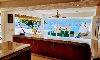 Acapulco Guitarron Casa Sola En Venta Con Vista A La Bahia 4 Recamaras
