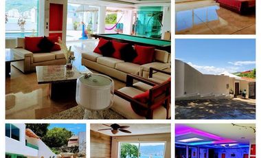 Acapulco Guitarron Casa Sola En Venta Con Vista A La Bahia 4 Recamaras