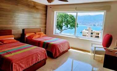 Acapulco Guitarron Casa Sola En Venta Con Vista A La Bahia 4 Recamaras