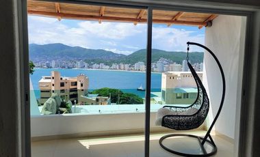 Acapulco Guitarron Casa Sola En Venta Con Vista A La Bahia 4 Recamaras