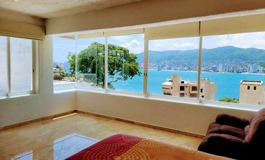 Acapulco Guitarron Casa Sola En Venta Con Vista A La Bahia 4 Recamaras