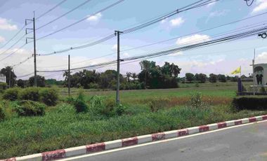 Land for sale on highway 32 in buri, sing buri near flynow outlset