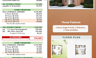 House and Lot for sale in Subic right beside Vista Mall Subic