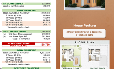 House and Lot for sale in Subic right beside Vista Mall Subic