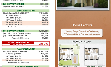 House and Lot for sale in Subic right beside Vista Mall Subic