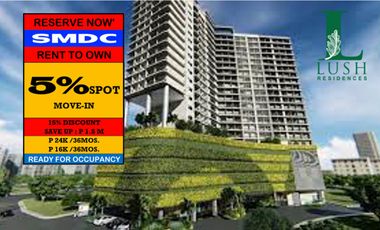SMDC Lush Residence Condo For Sale Makati City, Yakal  near in Buendia Ave., Metropolitan Ave. and Makati Subway