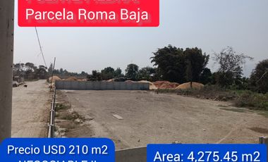 Terreno Industria - Comercio 4,275 m². Puente Piedra. Todo o en Partes. Us$200 X m²