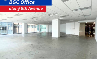 🏢 For Lease BGC Office 400 sqm along 5th Avenue, near High Street, Bonifacio Global City