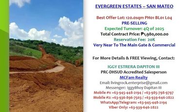 PRIME RESIDENTIAL LOT IN SAN MATEO, RIZAL – YOUR GATEWAY TO SERENITY AND CONVENIENCE