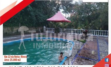 SE VENDE ESPECTACULAR FINCA - RIVERA (HUILA -COL)