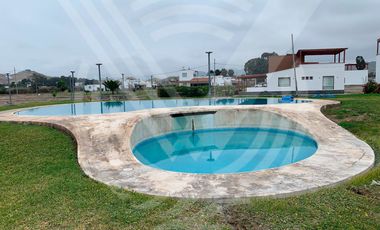 SE VENDE TERRENO EN ESQUINA DE 144 M2 CERCA A PISCINA EN CONDOMINIO EN CHOCAYA KM 92.5