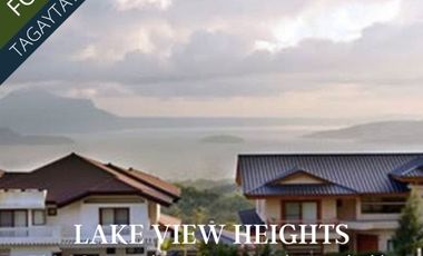 For Sale: Lake View Heights Lot Tagytay Midlands