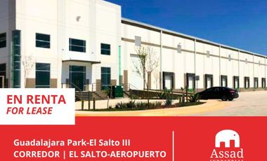 Nave Industrial en Renta de 18,233 m²- El Salto/Aeropuerto