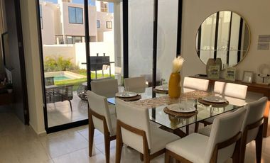 Increible conjunto de Casas en venta en cholul Mérida Yucatan.Parques y Amenidades