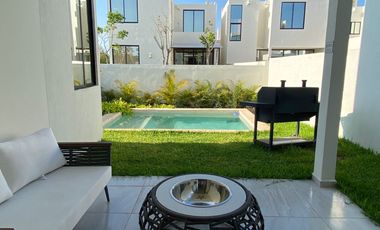 Increible conjunto de Casas en venta en cholul Mérida Yucatan.Parques y Amenidades