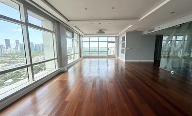 Flash Deal!! 3 Bedroom Unit in One Roxas Triangle with Unobstructed View of Urdaneta and Bel Air near Two Roxas and Park Central