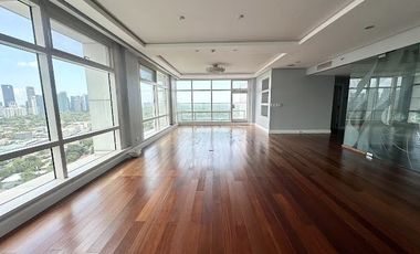 Flash Deal!! 3 Bedroom Unit in One Roxas Triangle with Unobstructed View of Urdaneta and Bel Air near Two Roxas and Park Central