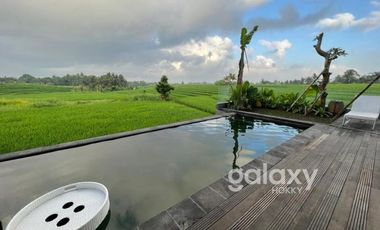 DISEWAKAN TRADISIONAL MODERN VILLA WITH AMAZING PADDY DAN SEA VIEW TANAH LOT BERABAN KEDIRI TABANAN, BALI