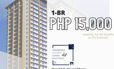 Condo Investment in San Juan 1BR 30 sqm Php 15,000 monthly w/ No Cashout