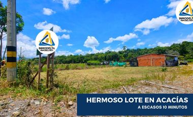 GRAN OFERTA, SE VENDE LOTE CAMPESTRE MONTELIBANO ACACIAS META
