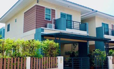 House for rent in Sriracha-Bang Phra, 2-story detached house near Central Sriracha.