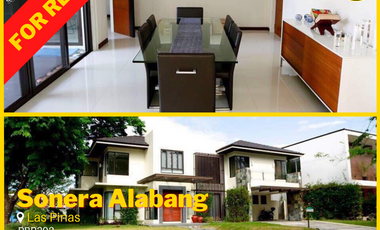 For Rent House in Sonera Alabang