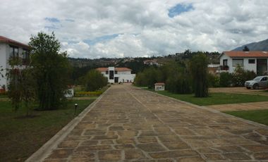 Venta lote conjunto cerrado Villa de Leyva