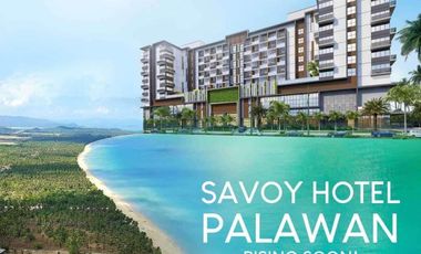 Condo unit for sale in Palawan Megaworld Savoy Hotel