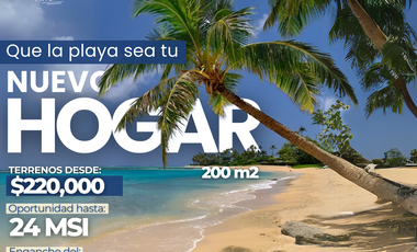 🌴Contruye tus sueños cerca de las playas de Oaxaca ¡Oportunidad de inversión con posesión inmediata!🏡 desde $220,000.00 mxn