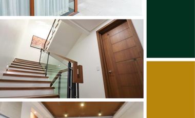 Stylish, Spacious, and New 4-Storey Townhouse in Tomas Morato Quezon City
