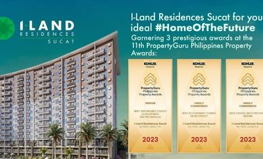 TOWER3 2BEDROOM I-LAND RESIDENCES SUCAT PARANAQUE