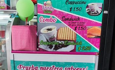 Venta de Negocio Rentable, Marca Comercial FROSTY MILKSHAKE, en CC Espiral.