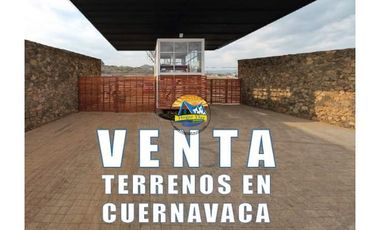 Terrenos en Cuernavaca residenciales, credito infonavit, bancario, financiamiento