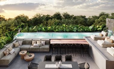 Departamentos de 3 recámaras de lujo en Selvazama, lo más premium de Aldea Zama