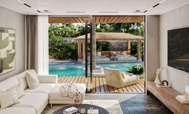 Departamentos de 3 recámaras de lujo en Selvazama, lo más premium de Aldea Zama