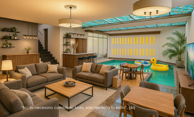 Casa en VENTA en LA HERRADURA, CON ALBERCA EN PASEO DE LA SOLEDAD