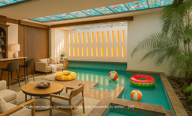 Casa en VENTA en LA HERRADURA, CON ALBERCA EN PASEO DE LA SOLEDAD