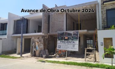 Casa en preventa, 3 rec + estudio y alberca privada, en Fluvial Vallarta