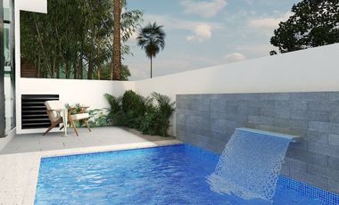 Casa en preventa, 3 rec + estudio y alberca privada, en Fluvial Vallarta